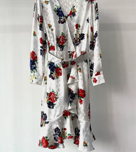 原Tory burch TB明星炸款玫瑰碎...