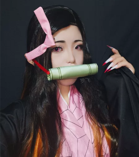 和顺家祢豆子COS大全套 衣服外套配饰齐全...