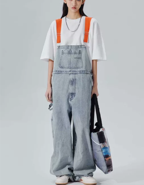 PSO Brand 14盎司重磅水洗浅色牛...