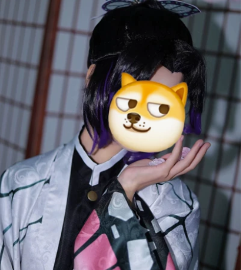 『主出次换』 蝴蝶忍cos服（有暗纹 当时...