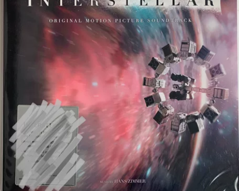 星际穿越原声lp，透明胶限量15000带编...