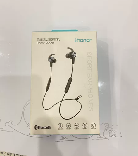 荣耀运动蓝牙耳机，年会中奖的，苹果用户用不...