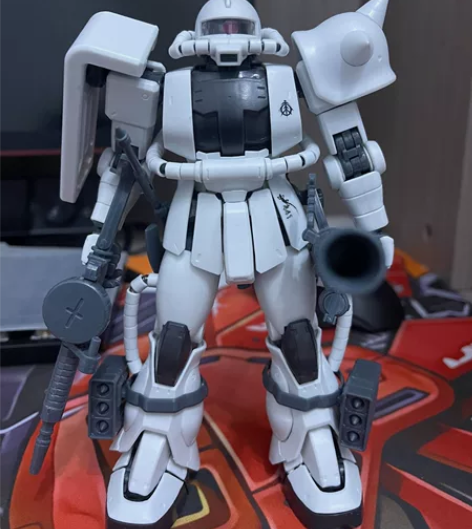 高高mg食人魔扎古   初版素组 成品，无...