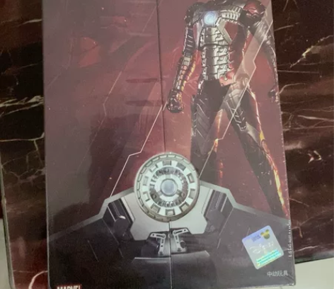 钢铁侠正版手办全新未拆封 MARK V M...