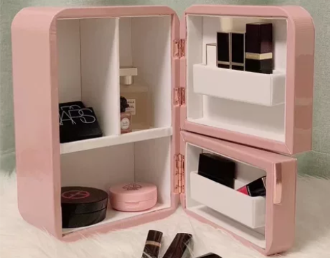 出3ce冰箱收纳盒不通电 是正品内购赠品是...