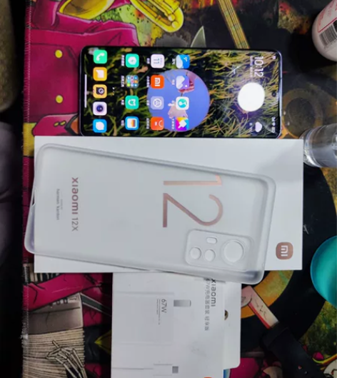 小米12x蓝色12+256，全套 盒子充电...