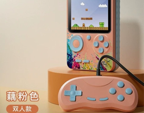 【清仓价】马卡龙掌上复古游戏机老式童年怀旧...