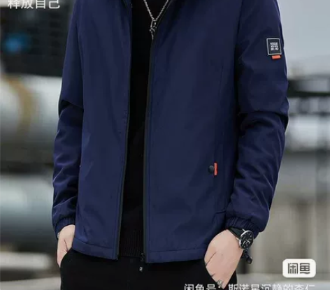 HLA/海澜之家男装夹克秋冬季男士外套连帽...