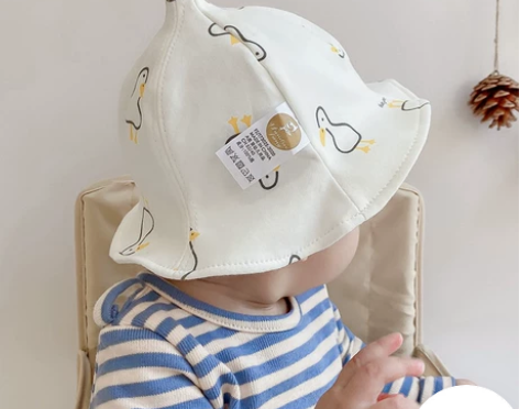 【母婴店特价】纯棉婴儿帽子婴幼儿纯棉渔夫帽...