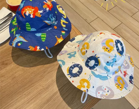 【最后10个】宝宝渔夫帽夏季儿童帽子薄款大...