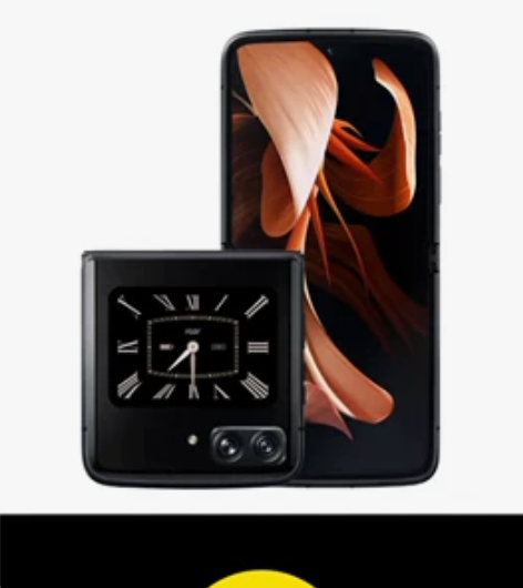 摩托罗拉moto razr 2022 无缝...