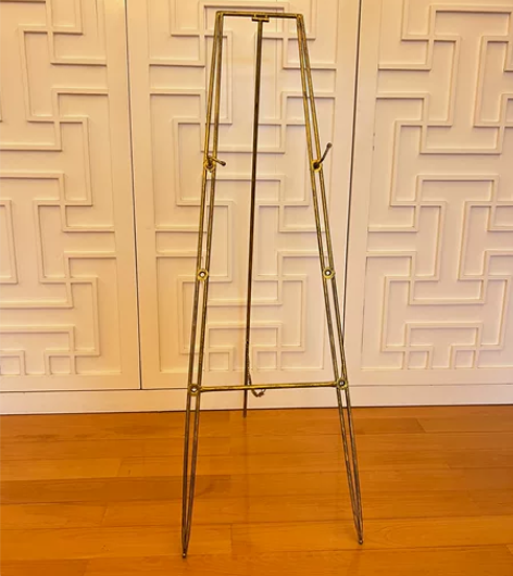 铁艺画架、展示架、迎宾架 120cm上海自...