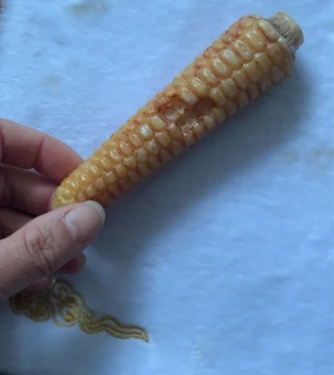 老玉米,长13厘米,重186克 感兴趣的...