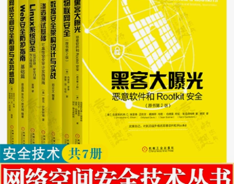 全套7册网络空间安全技术丛书 黑客大曝光+...