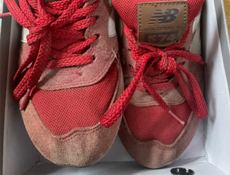 正品新百伦574 36码 如图 有点旧了 ...