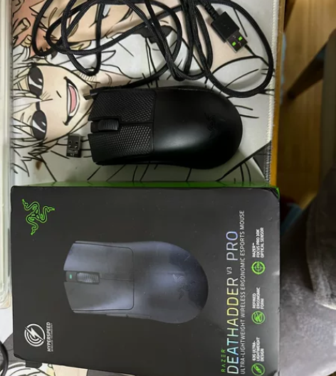 雷蛇无线耳机蝰蛇v3pro黑色Razer雷...