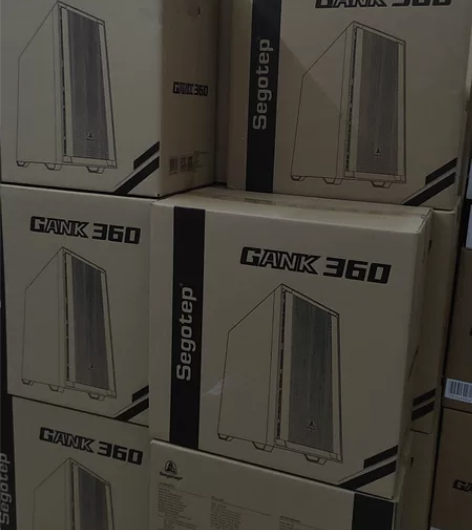 鑫谷直男360机箱纯白色黑色 全新未拆封 ...