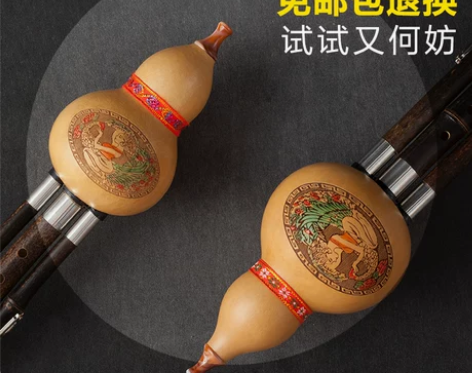 葫芦丝乐器初学入门小学生C调降B调A调成人