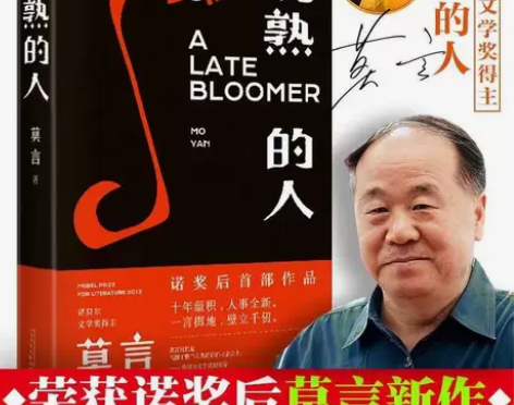 现货莫言的书 晚熟的人 现当代文学小说书籍...