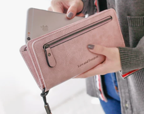 女士钱包女长款学生韩版可爱2019新款时尚...