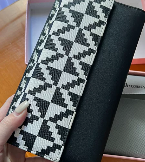 exull 依思Q 手拿钱包长款pu钱包撞...