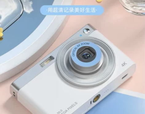全新4k 高清数码相机镜头可伸缩美颜学生