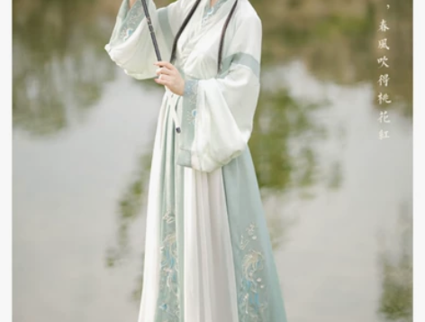 云芳晴玉清歌，原创古装汉服女。 中国风晋制...