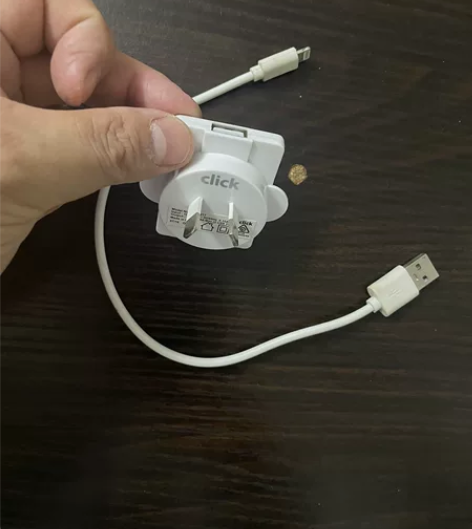 click充电器双usb头手机充电器5v ...