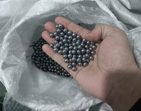 精密钢球弹弓球钢球3公斤包邮要的联系信号齐...