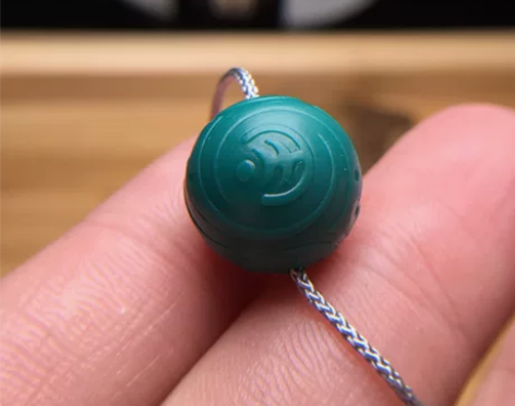 原矿绿松石地狱色系玉化博古珠 全品无暇,高...