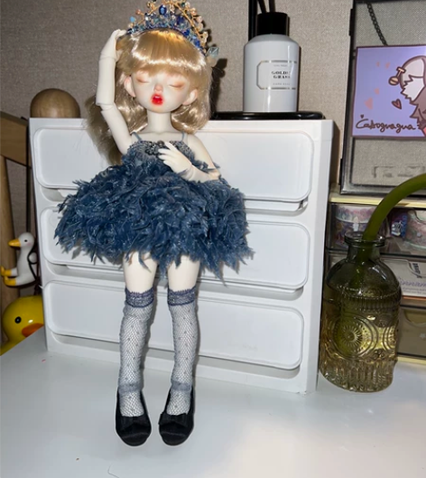 六分 6分 芭蕾舞裙 共四点，两个发箍，一...