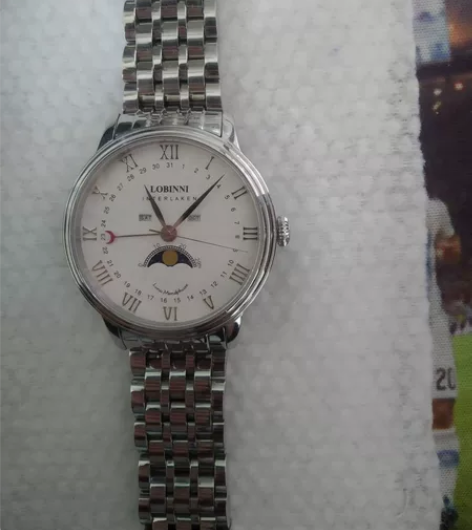 罗宾尼正品石英表手表男2020新款真皮男士...