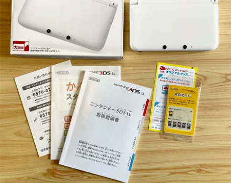 任天堂老大三 3DSLL日版白色，没有破解...