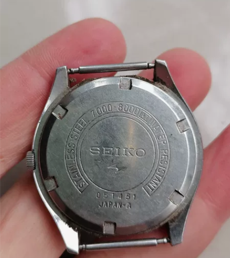 日本精工手表 5.日本原装，7000A机芯...