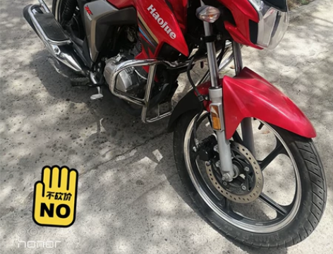 出本人自己豪爵DK125摩托车！全车原装，...