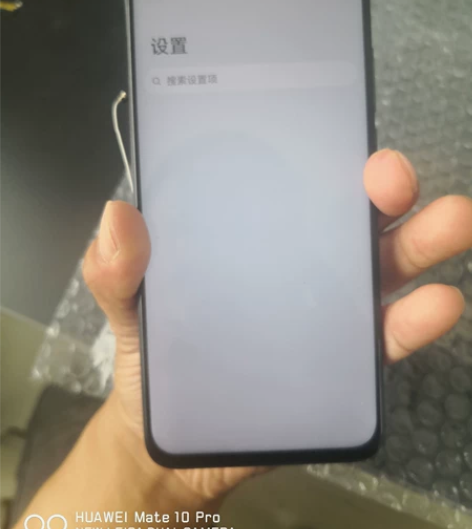 nova4屏幕，原机拆下，无修 彩色显示没...