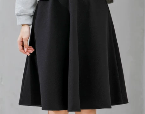 ?【狂欢价】秋冬毛呢半身裙女高腰显瘦A字裙...