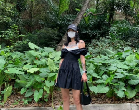 女本三千【连衣裙】 2021夏季一字肩荷叶...