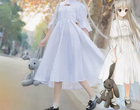 预售 猫老师春日野穹洋装制服全套缘之空co...