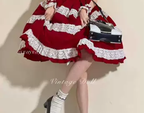 可可甜心【古早人偶】JSK超绝doll感 ...