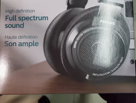 飞利浦 SHP9500监听头戴式HiFi耳...