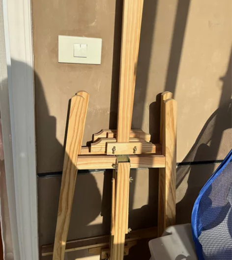 实木画架，18元一个，共计3个，打包出售，...