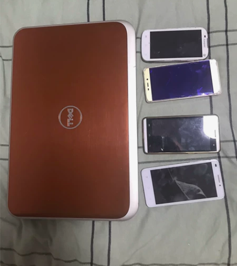 搬家急出1个戴尔笔记本电脑，4个手机，基本...