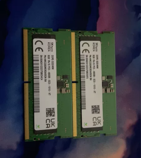 海力士笔记本内存条 16G 双通道（8G*...