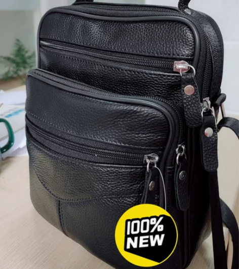 真牛皮包！100%纯牛皮！单肩包头层牛皮皮...