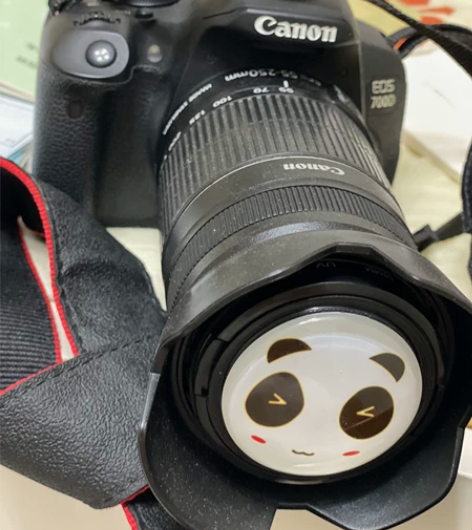 佳能700d单反相机85新出售 配55-2...