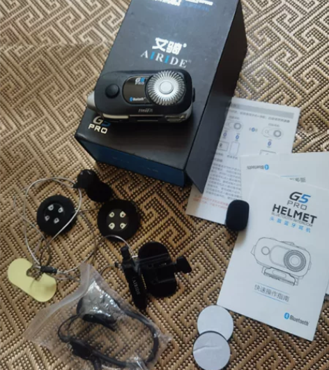 Airide艾骑G5pro摩托车骑行头盔蓝...