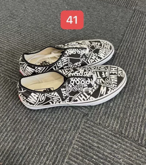 vans美版 低帮满印 41码孤品一双 ...