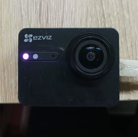 萤石运动相机s5,可以开机,但电池续航不怎...