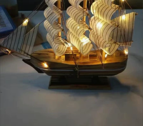 【全新·包邮】一帆风顺帆船模型摆件客厅房间...